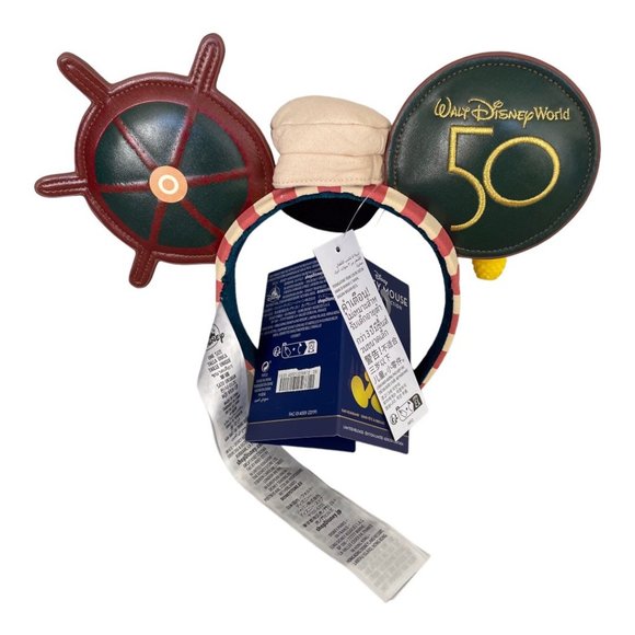 Disney Parks Mickey Mouse Main Attraction Jungle Cruise Ears Headband - Picture 7 of 13